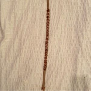 Anthropologie gemmed waist belt